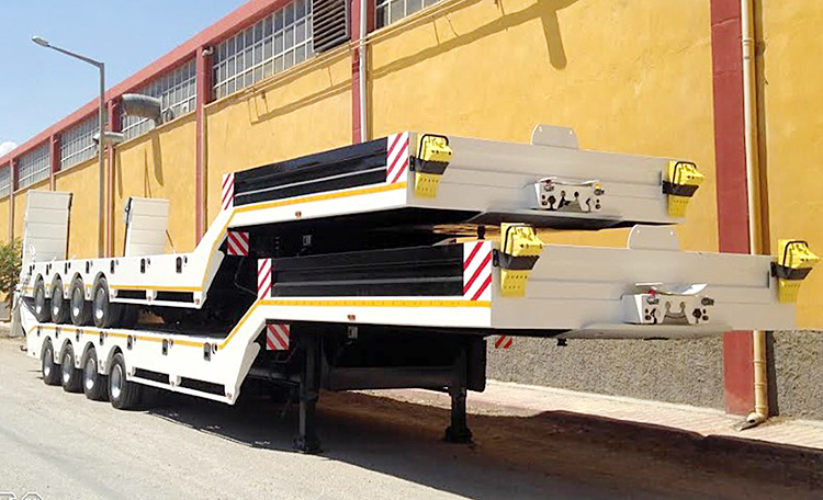 4 Axle Lowbed Semi Trailer Double Tires | Trailers for sale in south africa