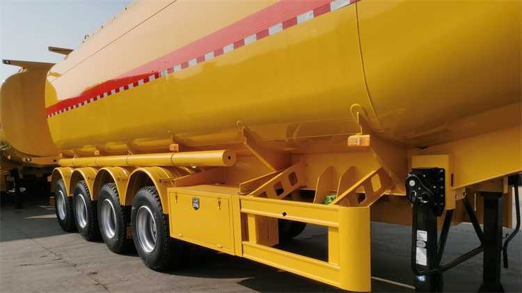 4 Axle 50000L Palm Oil Tanker Trailer