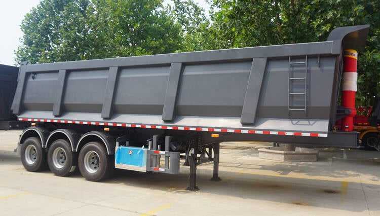 45 Cubic Tipper Semi Trailer-1